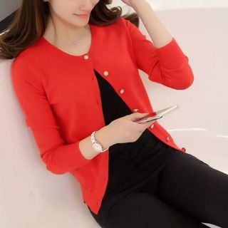 Áo khoác len nữ mỏng(CÓ ẢNH THẬT)
