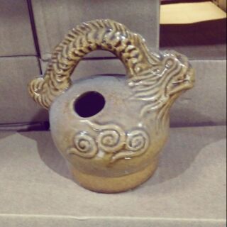 Bình vôi sứ(nâu)