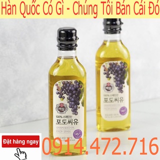 Dầu hạt nho beksul hàn quốc 500ml