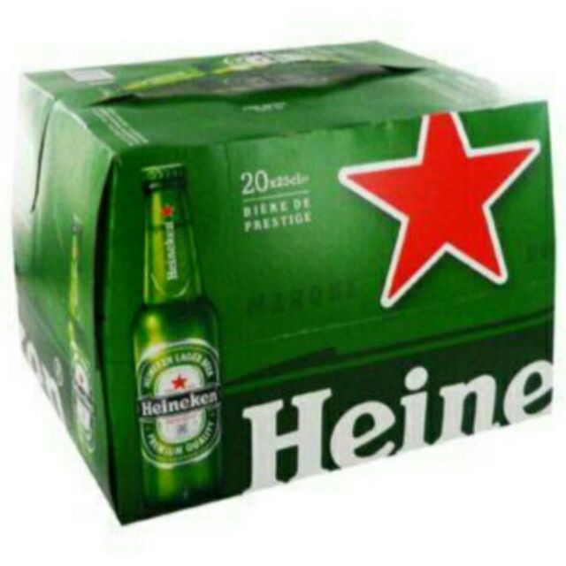 Bia Heineken chai 250ml - thùng 20 chai