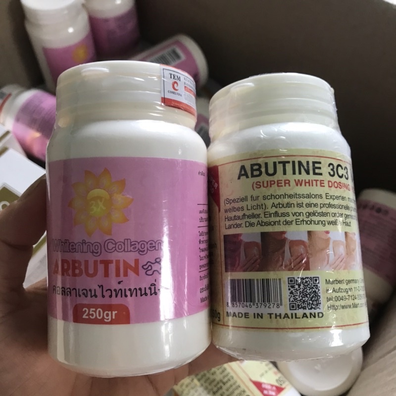 Kem Kích Trắng Abutin 3c3 Thái Lan 250g