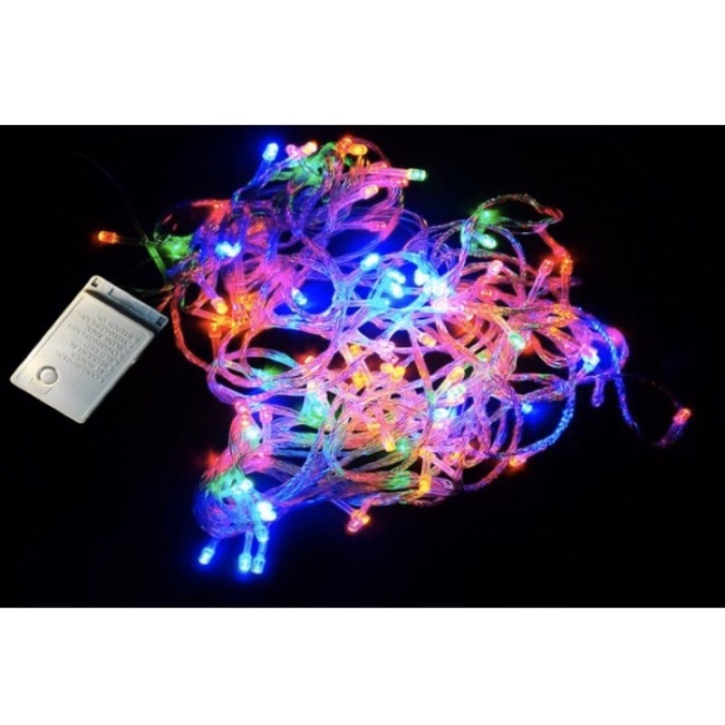 Đèn nháy led nhiều màu 8m trang trí