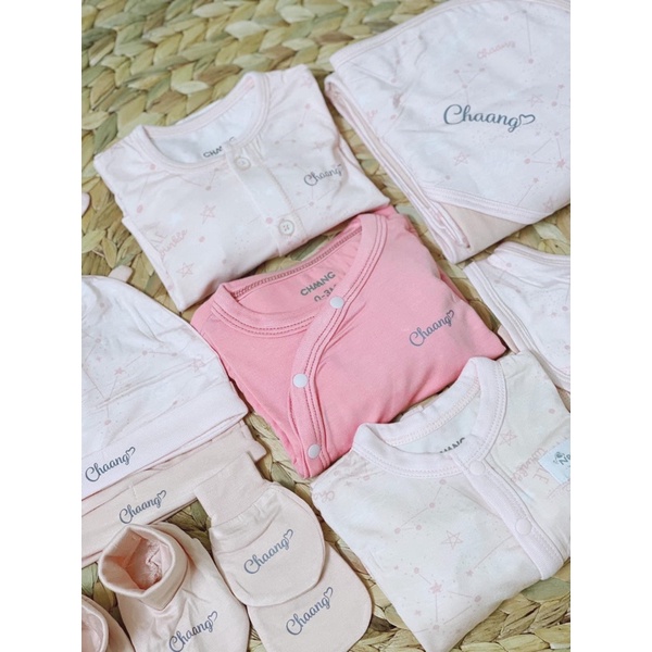 Chaang bộ quần áo dài tay Chaang Cosmos giữ ấm cho bé sơ sinh AW22D13