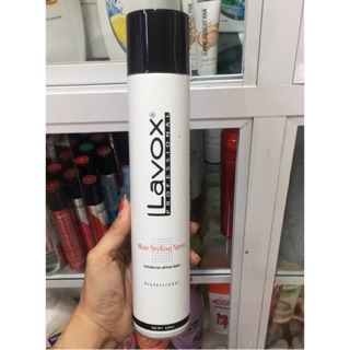 Keo tạo kiểu tóc cứng Lavox 420ml