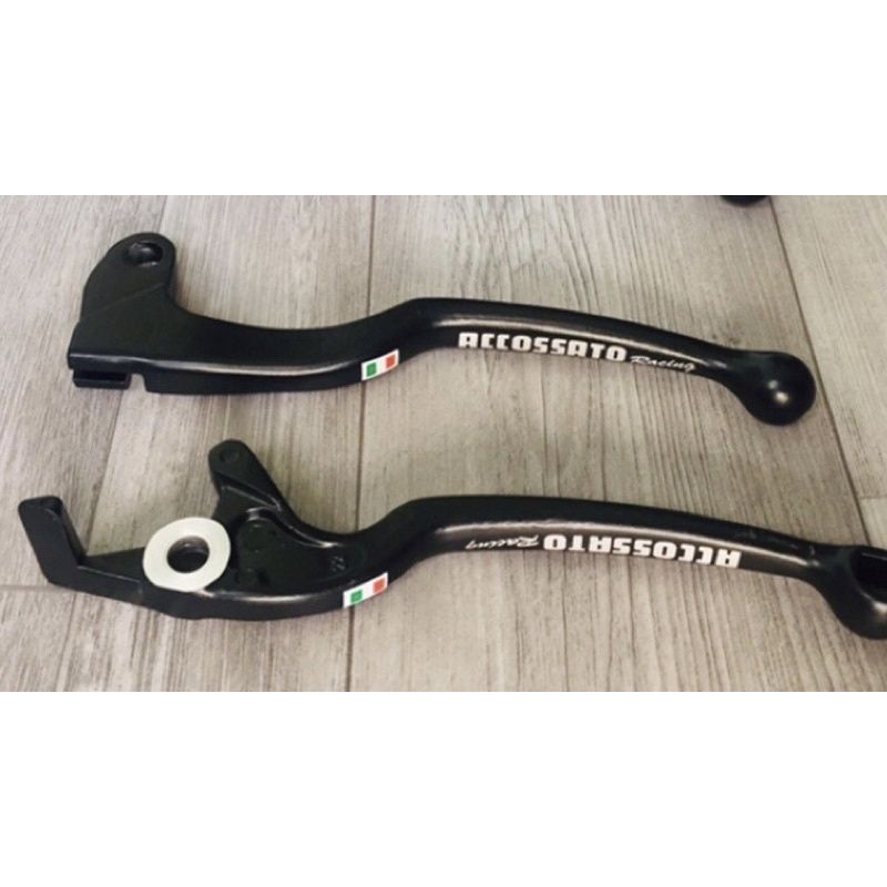 Tay Thắng Tay Phanh mod Accossato AB VARIO WAVE SH VISION EXCITER WINNER Sơn Đen