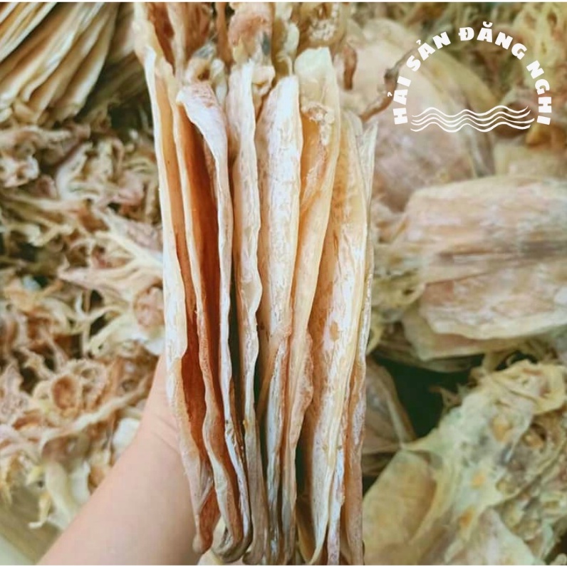 Mực Khô To Câu Tay Từng Con Size 18-20 Con/Kg Dày Cơm Ngọt Ngon Không Cán Ép - 500gr | BigBuy360 - bigbuy360.vn