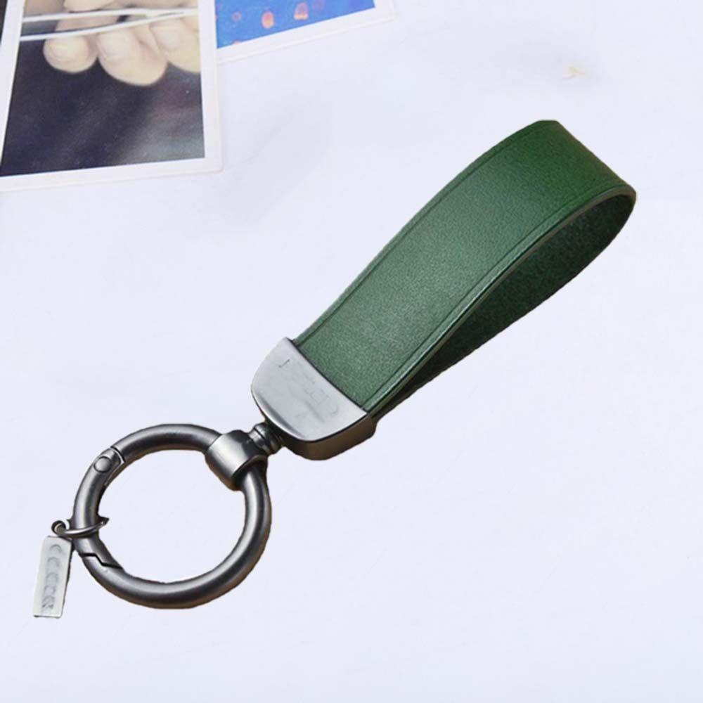 LANFY Dây Móc Khóa Xe Hơi / Túi Xách Bằng Da PU Thủ Công Có Khóa Kim Loại Giá Đỡ