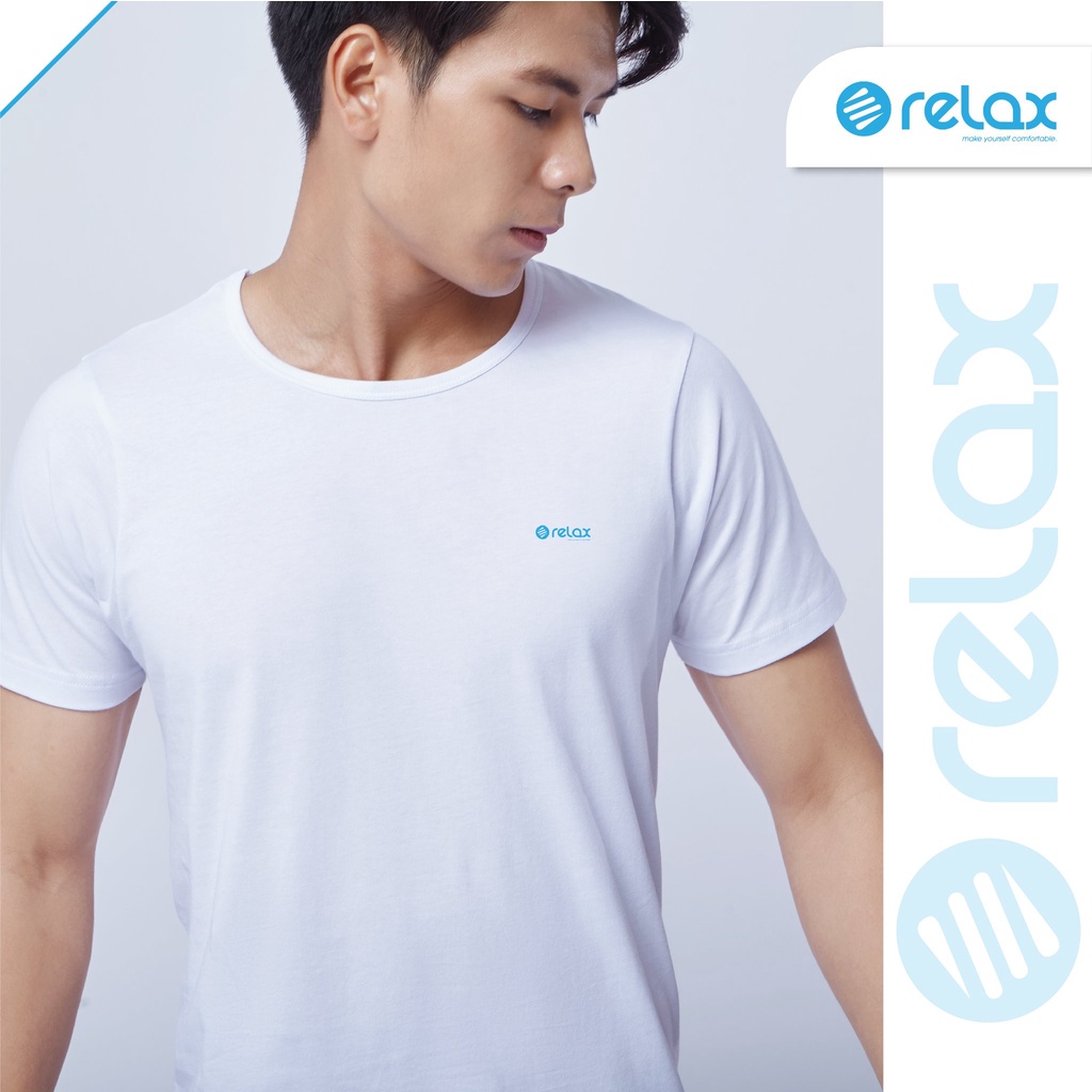 áo thun nam trắng relax cao cấp chính hãng cotton usa, áo phông trắng RA07