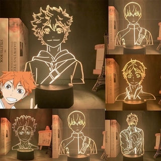 Đèn Ngủ Led 3d Kozume Tanaka Bokuto Hinata Có Thể Thay Đổi Màu Sắc Độc Đáo Trang Trí Nhà Cửa