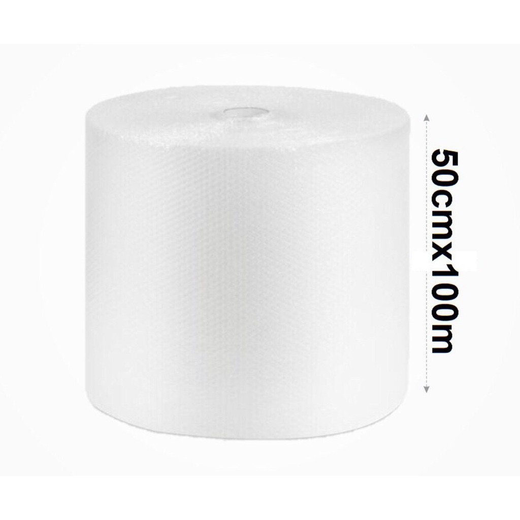Xốp nổ, bong bóng, chống sốc bọc hàng, đồ dễ vỡ 50cm * 100m ,bọt khí, xốp khí, bóng khí