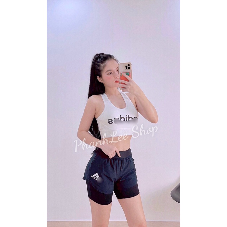Bô đồ tập gym yoga A.D.I.D.A.S  hàng xuất dư xịn PhanhLeeShop | BigBuy360 - bigbuy360.vn