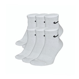 Vớ/ Tất Nike Everyday Plus Cổ Trung(Đen/Trắng)