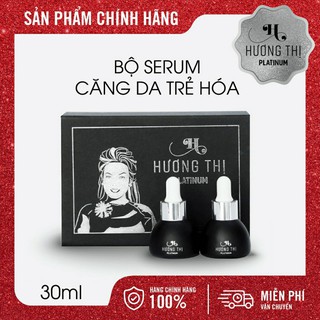 Bộ Đôi Serum Dưỡng Trắng Căng Da Trẻ Hóa Hương Thị