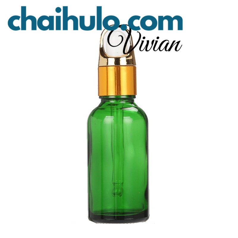 100ML Lọ Chiết Mỹ Phẩm Lọ Chiết Serum Mini Chai Lọ Thủy Tinh Đựng Tinh Dầu Nắp Bóp Quai Xách Nhỏ Giọt