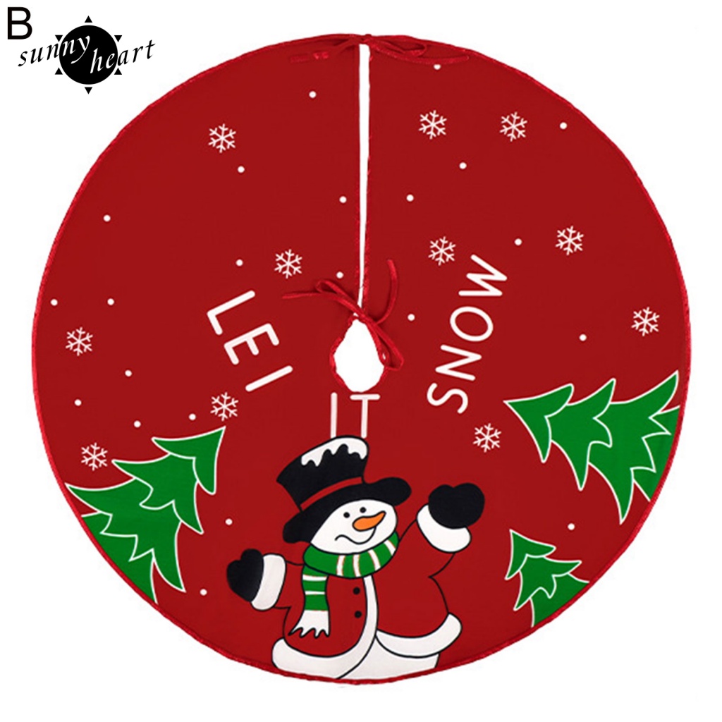 Thảm Lót Trang Trí Cây Thông Noel Nhiều Màu Sắc