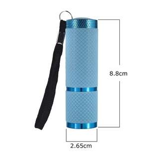 Đèn Pin UV 9 Đèn LED Cực Tím