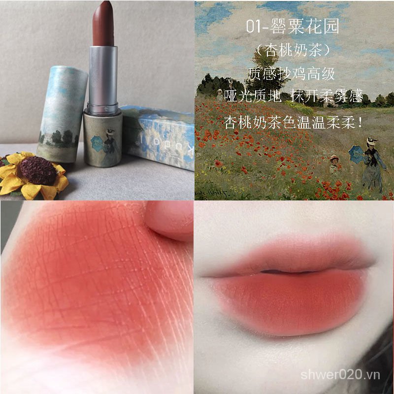 Oil Painting Lipstick Matte Matte ins Does Not Fade Non-Stick Cup Waterproof White Makeup Light Nude yPe3 | BigBuy360 - bigbuy360.vn