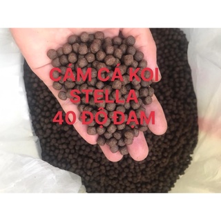 2kg cám stella s5 s7 40 độ đạm nổi cho cá koi .thưc ăn cá cảnh