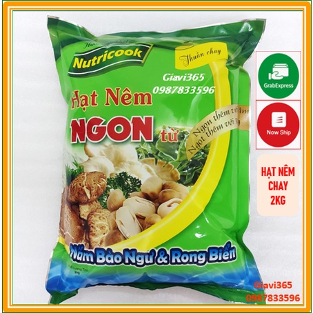 Hạt Nêm Nấm Bào Ngư Rong Biển 2kg