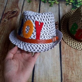 Mũ cói cho bé trai 1-5 tuổi