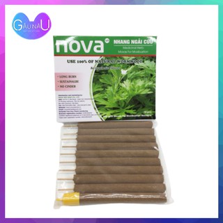 Nhang Ngải Cứu Nova 100% Từ Cây Ngải Cứu Tự Nhiên - Nhang Ngải Cứu Tuệ Hải Đường