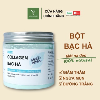 Mặt nạ tươi collagen tinh chất bạc hà Yoha chuyên đắp mặt dưỡng trắng da