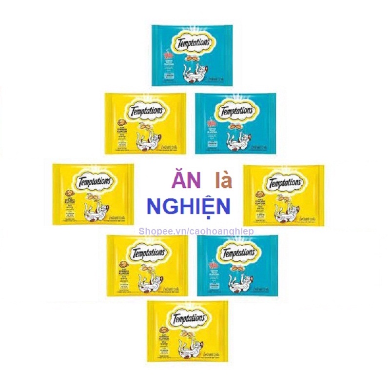 Bánh thưởng Temptations cho mèo siêu hấp dẫn 30g