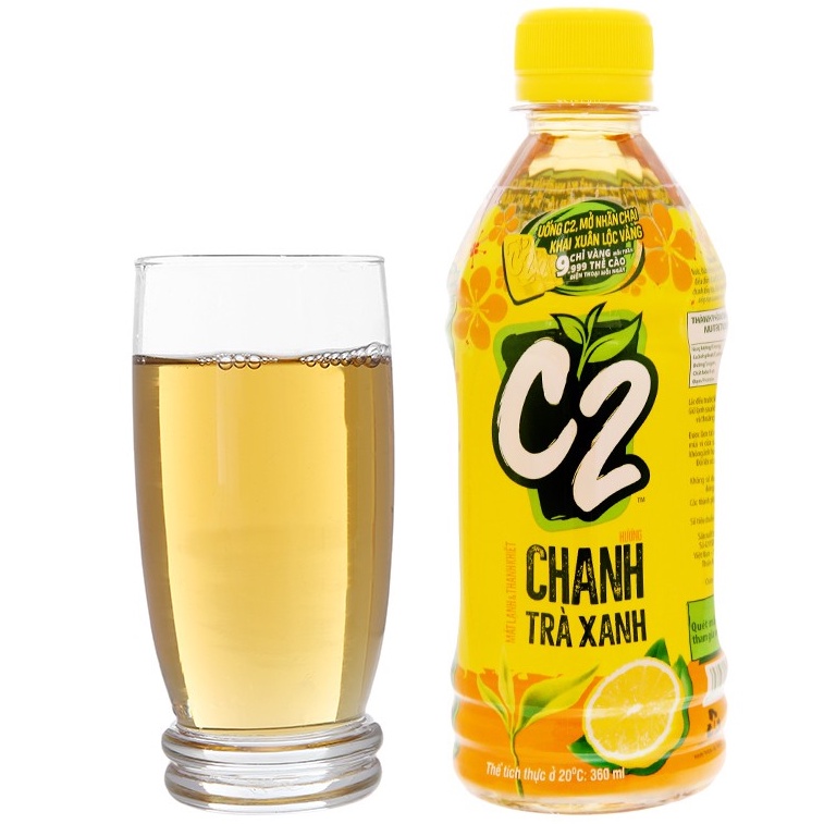 Nước trà xanh hương chanh C2.