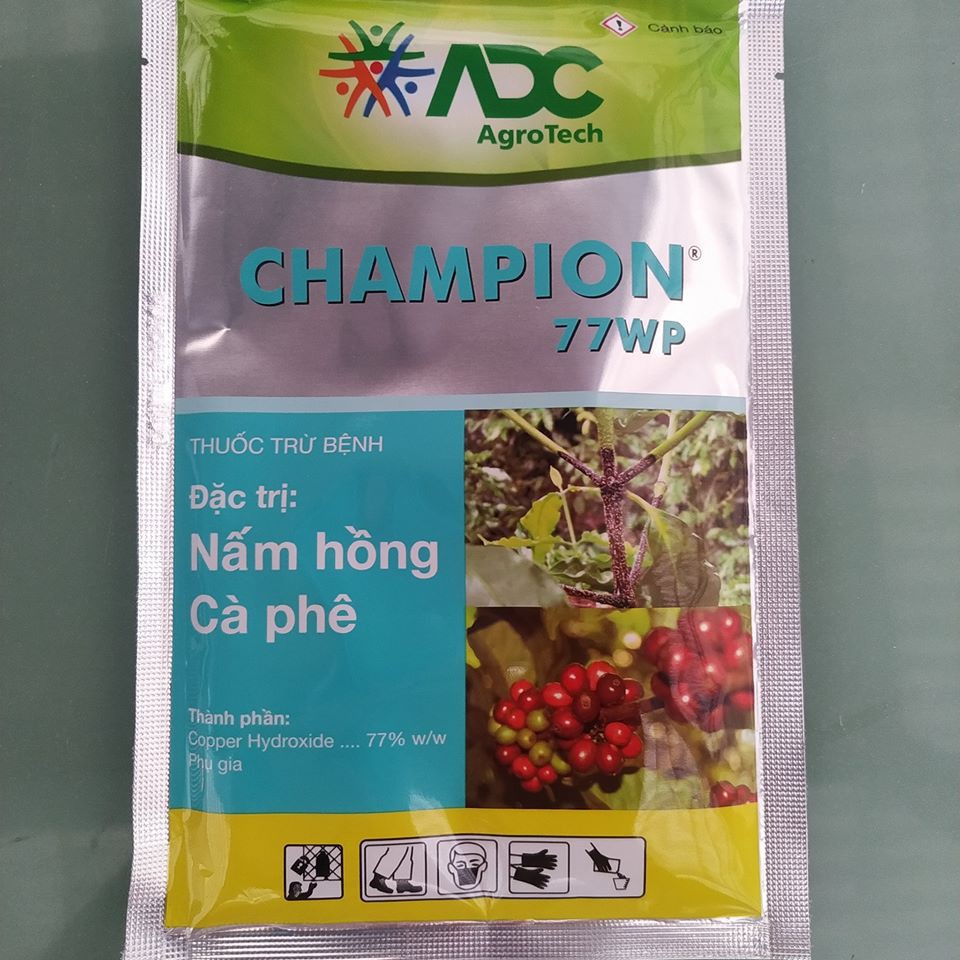 Thuốc trừ bệnh nấm hồng Champion 77WP - gói 100g