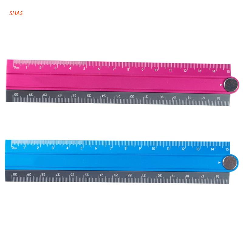 Thước Kẻ Bằng Hợp Kim Nhôm Có Thể Gấp Gọn Tiện Dụng