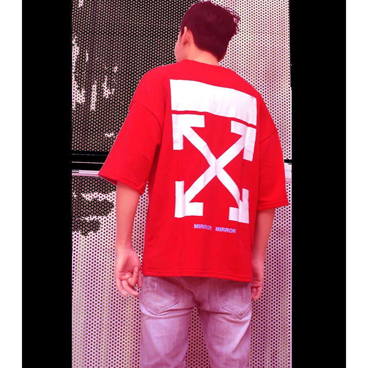 Áo thun Stee OFF WHITE - Seeing Things CVC - Giá sỉ Unisex
