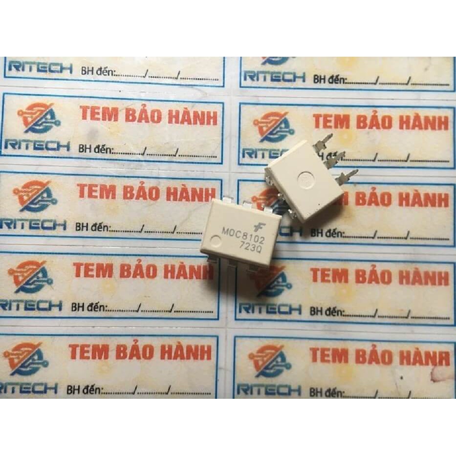 Combo 10 con MOC8102, MOC8102X, MOC8102XG DIP-6 opto điều khiển