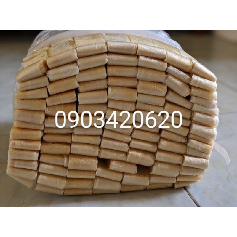 Ruột heo khô làm Lạp xưởng đã xăm lỗ sẵn dài 12-14met