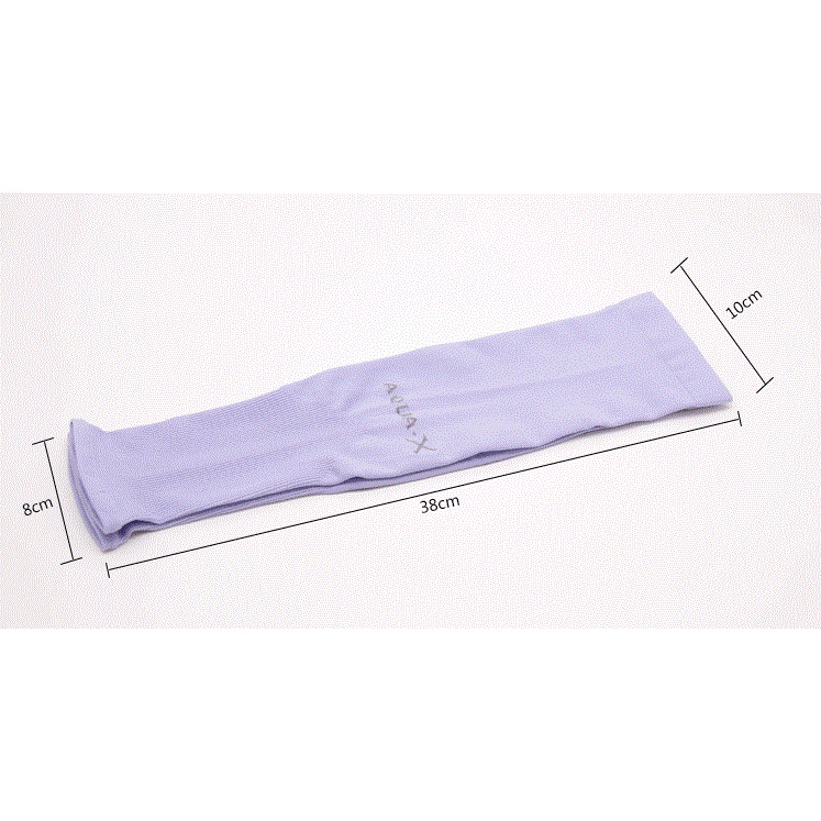 Găng tay chống nắng vải thun co giãn xỏ ngón Slim Aquax thấm hút mồ hôi nhiều màu Arrowshop