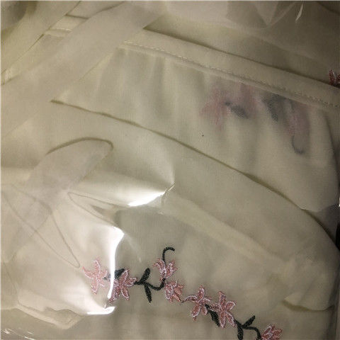 Áo khoác voan thêu họa tiết cổ trang thanh lịch cho nữ 7719