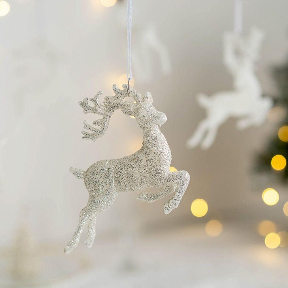 Bộ 2 Tuần Lộc Lấp Lánh Trang Trí Cây Thông Giáng Sinh