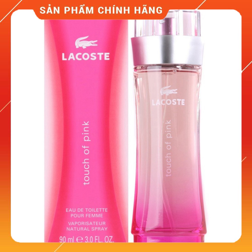 Nước hoa Lacoste nữ Touch of Pink EDT 90ml Made In UK