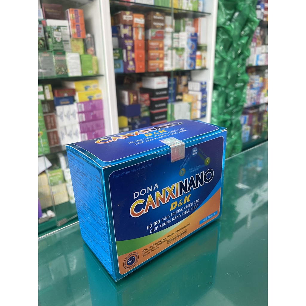 Dona Canxinano D&K - Hỗ trợ phát triển chiều cao, giúp hạn chế hiện tượng còi xương