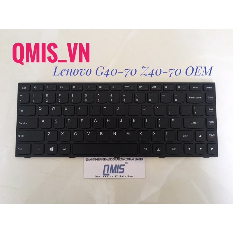 Bàn phím laptop Lenovo Ideapad B40-30, B40-70, G40-30, G40-45, G40-70, Z40-70, Z40-75, 300-14IBR, 300-14ISK – G40-70