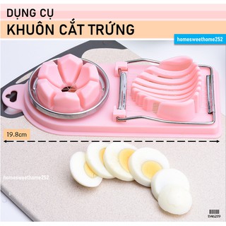 Dụng cụ khuôn cắt trứng đa năng dao cắt trứng cắt khoai tây lát