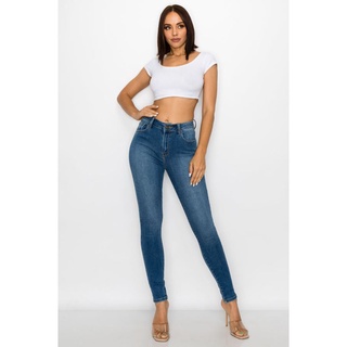 Quần jean skinny lưng cao xuất xịn