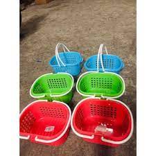 Rổ 2 quai xách Việt Nhật các cỡ nhiều màu