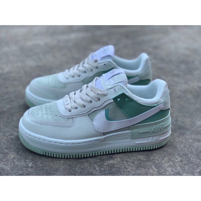 Giày thể thao af1ss xanh kem 1:1