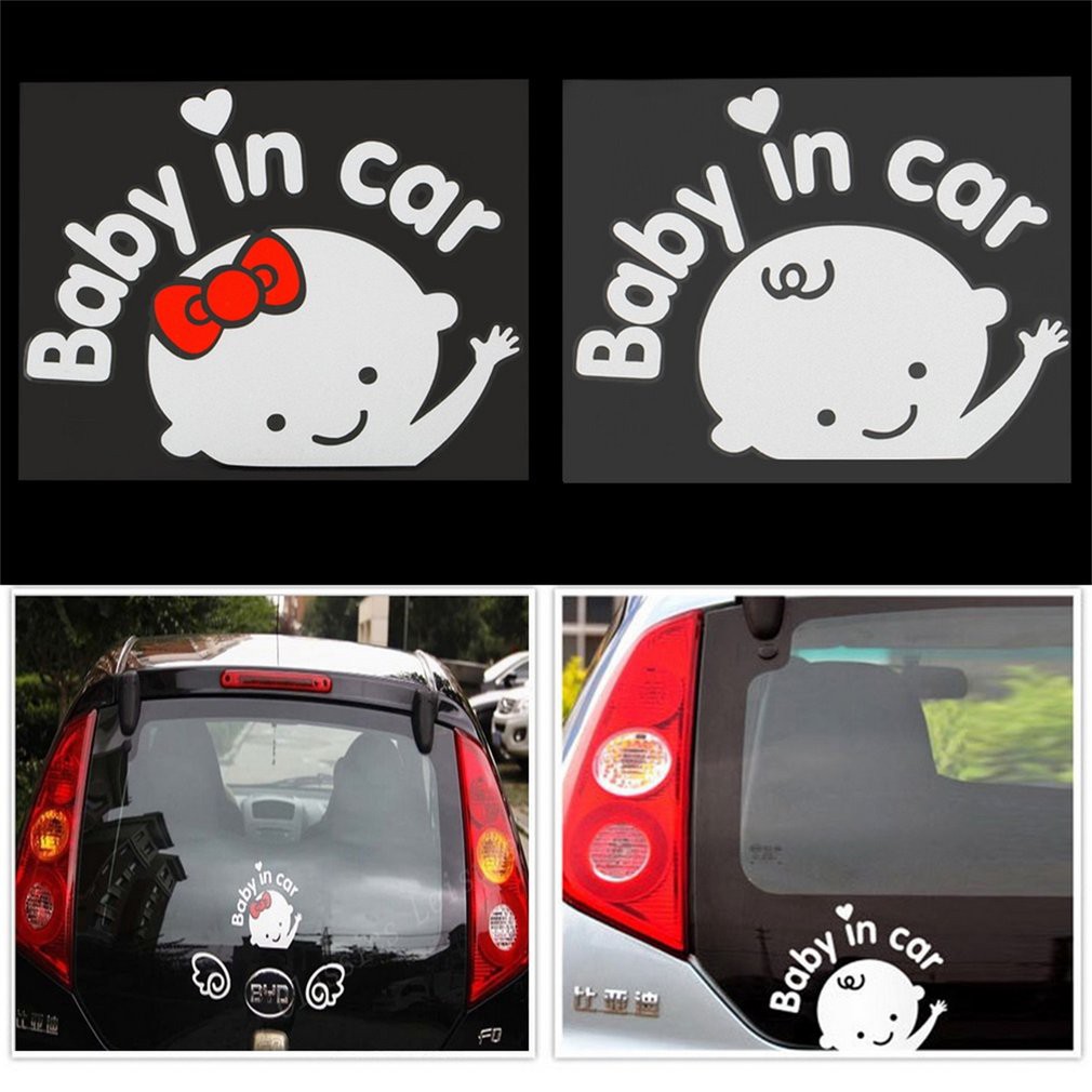 Tem Dán Ô Tô Baby In Car - Decal Ô Tô Baby In Car