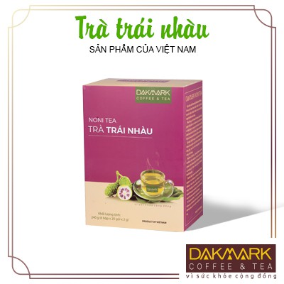 Trà trái nhàu DakMark - Noni Tea (hộp 20 gói x 2g)