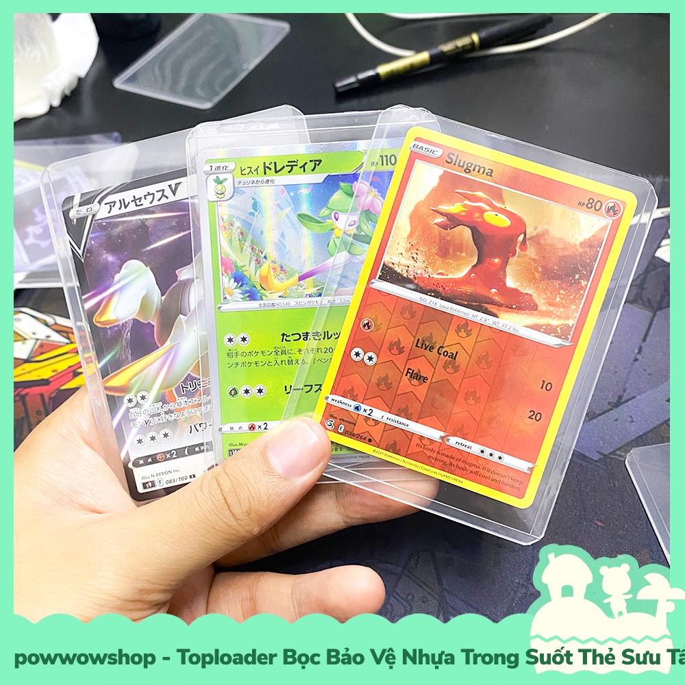 [Sẵn VN - Hỏa Tốc] Toploader Sleeve Bao Nhựa PE Trong Suốt Bọc Bảo Vệ Thẻ Thần Tượng, Thẻ Sưu Tầm, Thẻ Bài Hiếm