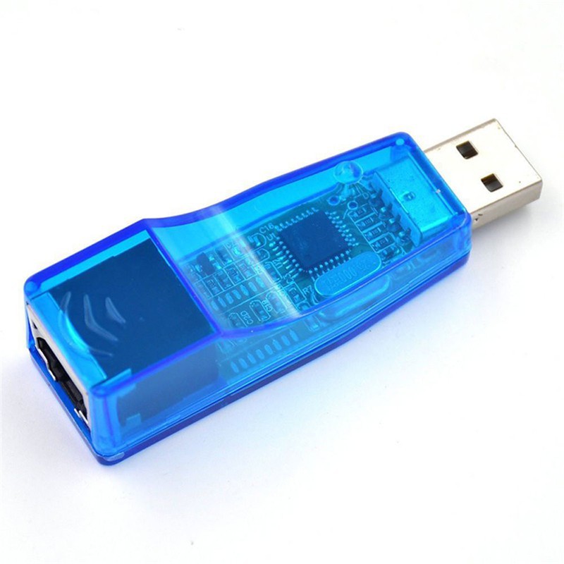 Đầu chuyển đổi cáp cổng USB 2.0 sang LAN RJ45 Ethernet mạng LAN cho máy tính bàn 10 / 100Mbps
