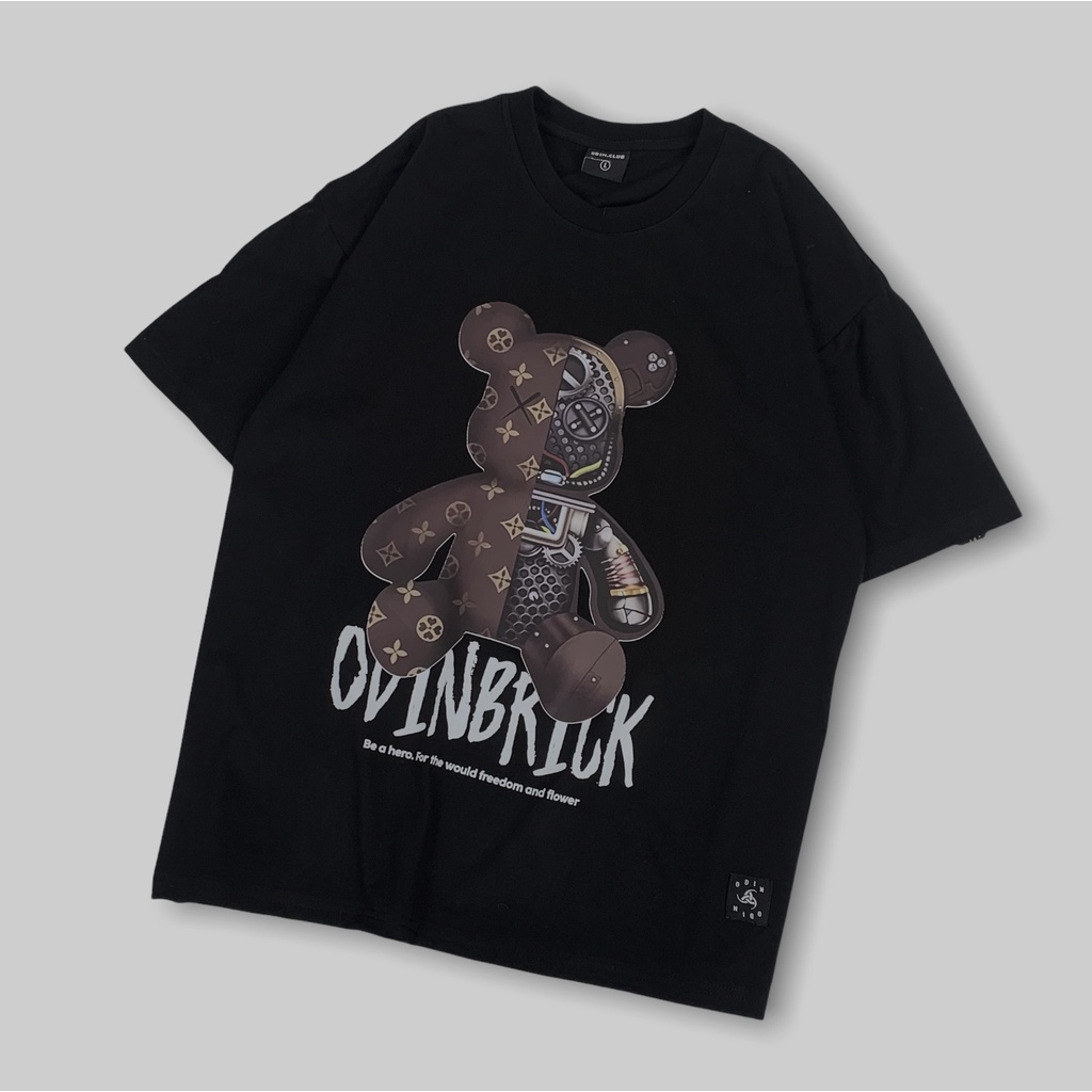 ÁO THUN MACHINE BEAR , Odinclothing, Áo phông oversize unisex ODIN