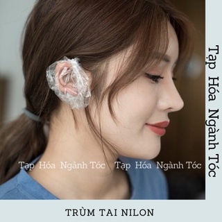 1 cặp trùm tai nhuộm tóc - dụng cụ nhuộm tóc