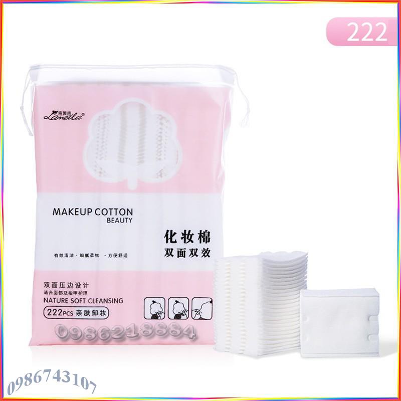 Bông tẩy trang Laneila túi 222 miếng GBL33 | BigBuy360 - bigbuy360.vn